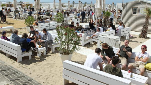 <p>Strandbar in Knokke-Heist</p>