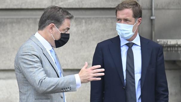 <p>Paul Magnette (r.) und Bart De Wever: Wie wird ihr Auftrag enden?</p>