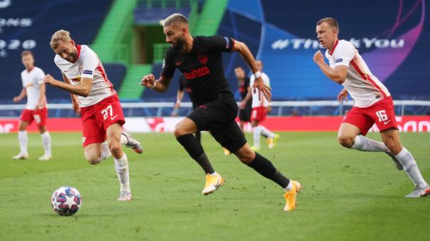 <p>Eine gute Leistung von Nationalspieler Yannick Carrasco reichte Atletico Madrid nicht, um sich im Viertelfinale gegen RB Leipzig durchzusetzen.</p>