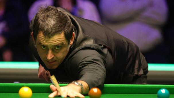 <p>Ronnie O'Sullivan in Aktion</p>