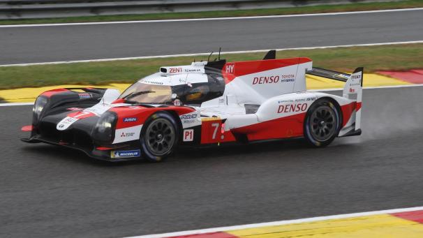 <p>Toyota gewann das Regenrennen in Spa-Francorchamps.</p>