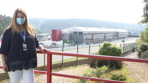 <p>Auch für Vanessa Maes und ihre Mannschaft von Spa Grand Prix ist das Formel-1-Rennen ohne Publikum eine besondere Herausforderung.</p>