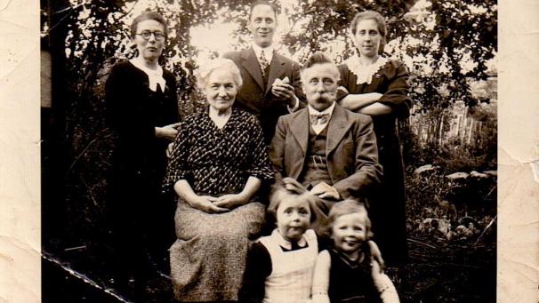 <p>Familie Bartholemy und Ahn aus Hauset. Diesen Vorfahren ist Edmund Ahn auf der Spur.</p>