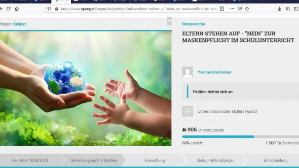 <p>Nach drei Tagen haben über 900 Personen die Petition unterschrieben.</p>