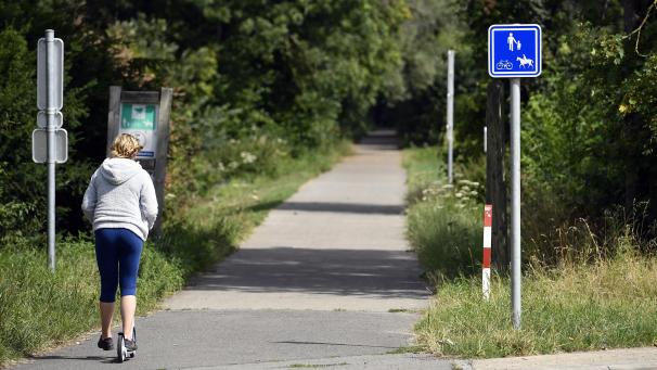 <p>Unfall auf dem Ravel nahe Stavelot.</p>