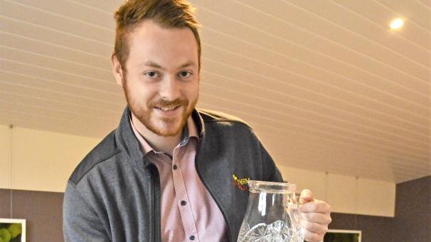<p>Jan Heck aus Amel erfindet die Coolbank.</p>
