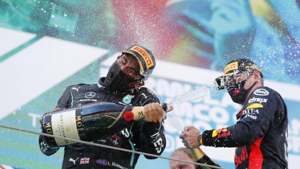<p>Lewis Hamilton (Mercedes) ist der Überflieger der Formel-1-Saison.</p>