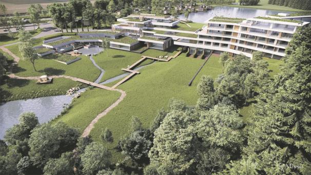 <p>Während die Bauphase unmittelbar bevorsteht, sorgt die Ansiedlung eines Ferienresorts am See von Weiswampach in der örtlichen Bevölkerung weiter für Gesprächsstoff.</p>