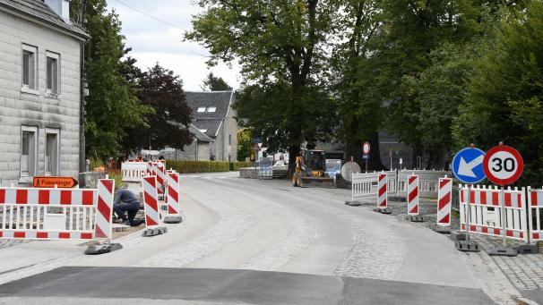 <p>Im Schlussspurt werden aktuell noch einige kleinere Arbeiten entlang der Burgstraße durchgeführt.</p>