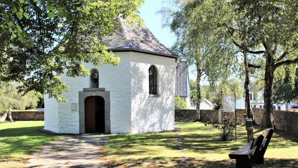 <p>Die Marienkapelle war ursprünglich Roetgens erste Kirche.<br />
Foto: Günther Sander</p>