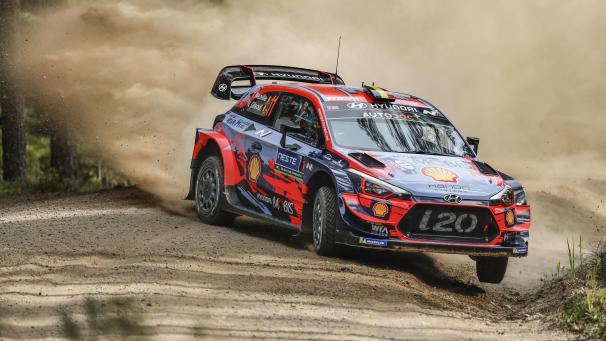 <p>Die schnellen Schotterprüfungen in Estland sind die WRC-Stars (hier Thierry Neuville) schon von der Finnland-Rallye gewöhnt.</p>