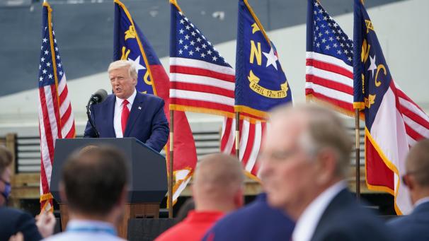 <p>Donald Trump polarisiert weiter.</p>