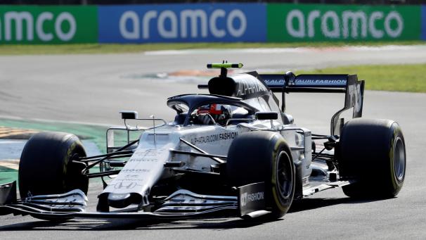 <p>Pierre Gasly profitierte von den Fehlern seiner Kontrahenten.</p>