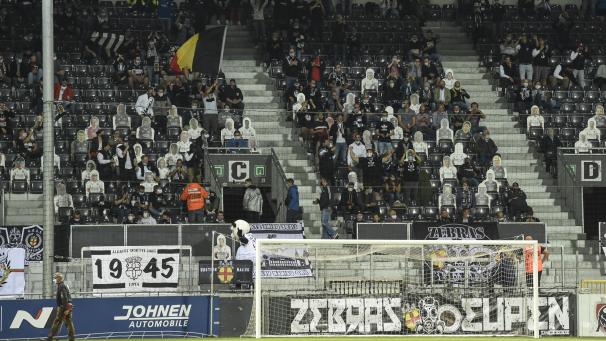 <p>Die AS Eupen darf am Samstag deutlich weniger Zuschauer als zuletzt in ihr Stadion lassen.</p>