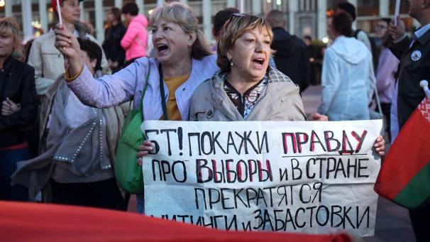 <p>Die Opposition hatte besonderns Frauen am Samstag zur Teilnahme an den Protesten aufgerufen.</p>