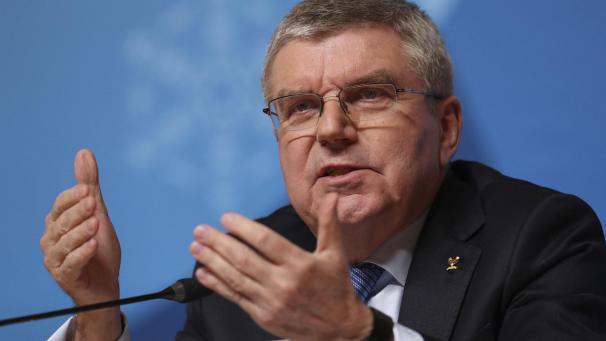<p>Das IOC um seinen  Präsidenten Thomas Bach verzichtete darauf, den Iran von den Spielen auszuschließen.</p>