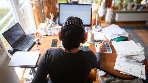<p>Das Homeoffice wird immer beliebter.</p>