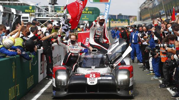 <p>Der TS050 Hybrid von Toyota gab am Wochenende seine siegreiche Abschiedsvorstellung in Le Mans.</p>