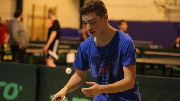 <p>Tom Lenaerts (TTC Astoria Kelmis) war am vergangenen Samstag in Stembert in vier Jahren zum zweiten Mal als Rettungshelfer bei einem Tischtennisspiel im Einsatz.</p>