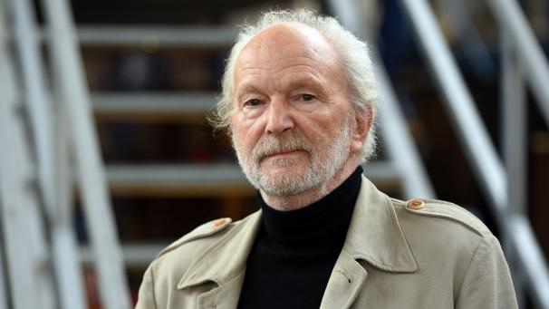 <p>Michael Gwisdek, Schauspieler, 2015 aufgenommen bei Dreharbeiten zum Kinofilm Kundschafter des Friedens.</p>