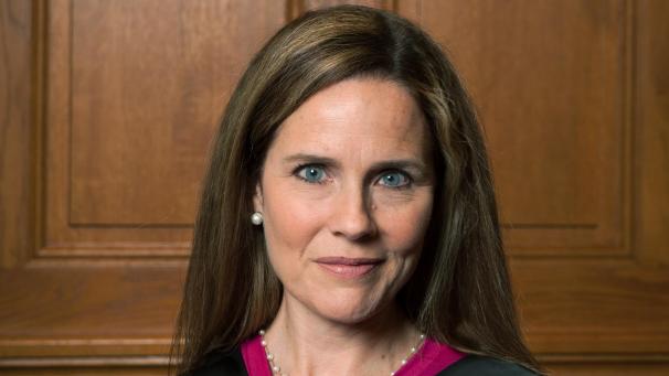 <p>Trumps Favoritin ist Amy Coney Barrett. Sie ist bekannt für radikale Glaubensansichten.</p>