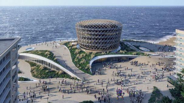<p>So sieht das neue Casino von Middelkerke aus.</p>
