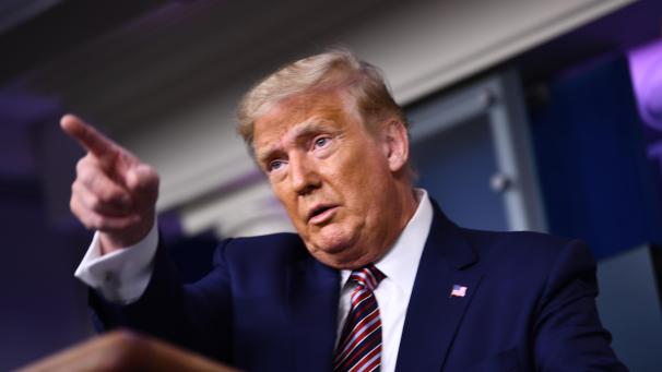 <p>Der US-Präsident soll einem Bericht zufolge 2016 und 2017 nur je 750 Dollar abgeführt haben.</p>