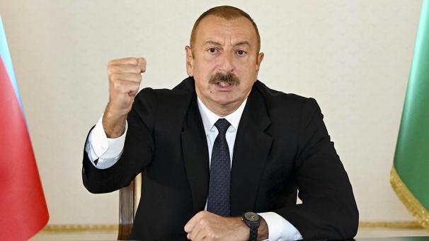 <p>Ilham Aliyev</p>