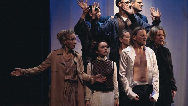 <p>„Die drei Leben der Antigone“ hatte im Januar Premiere gefeiert. Weiteren Aufführungen stand die Corona-Pandemie im Weg.</p>