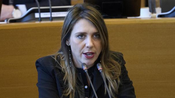 <p>Regionalabgeordnete Christine Mauel</p>