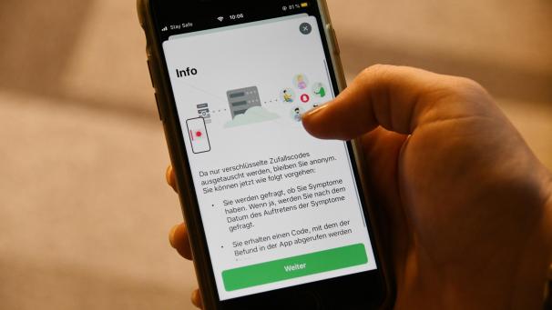 <p>Die App</p>
