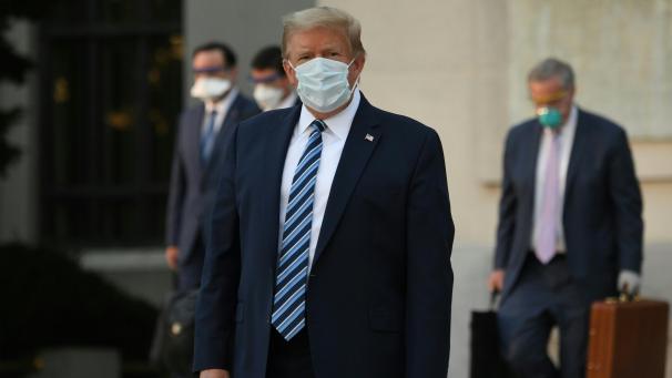 <p>Donald Trump ist für seinen Umgang mit der Corona-Krise vielfach kritisiert worden.</p>