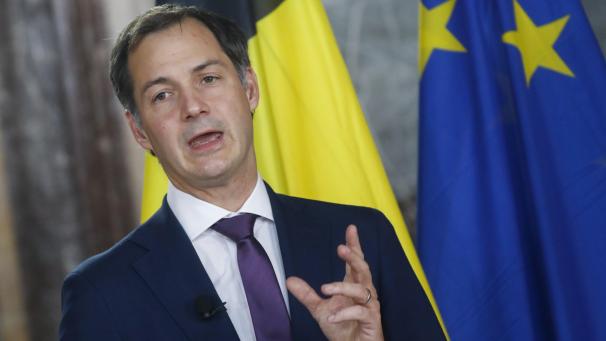 <p>Premierminister De Croo</p>