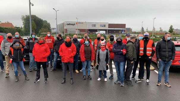 <p>Diese Gruppe trat am Montag in einen wilden Streik.</p>