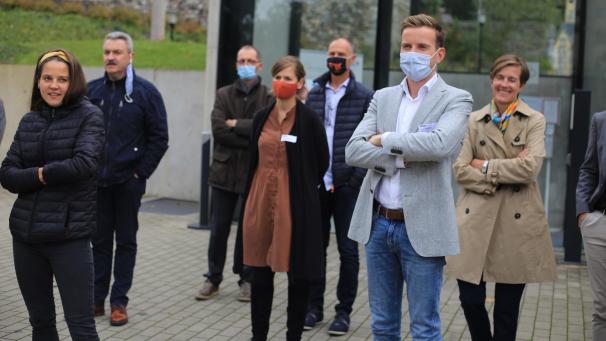 <p>25 ostbelgische Führungskräfte haben sich am Dienstag zu einem Workshop getroffen.</p>