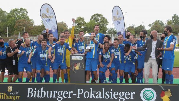 <p>Der 1. FC Düren ist bereit für das größte Spiel seiner Vereinsgeschichte.</p>