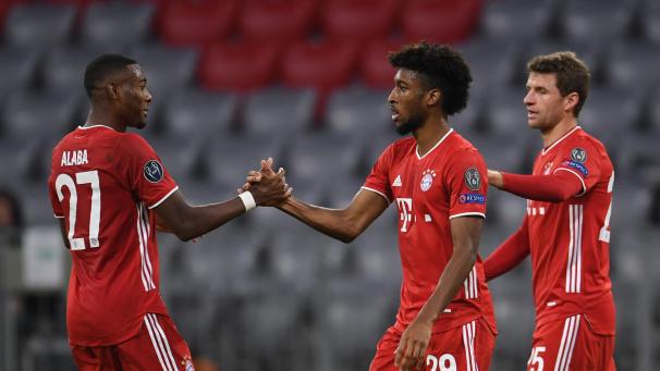 <p>Mit zwei Toren und einer Vorlage der Mann des Abends: Kingsley Coman</p>