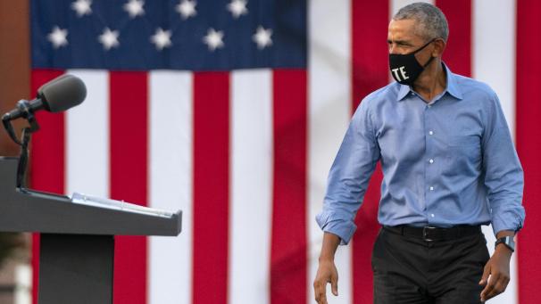 <p>Hat gegen Donald Trump ausgeteilt: Barack Obama.</p>