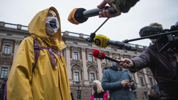 <p>Macht sich für die Umwelt stark: Greta Thunberg.</p>