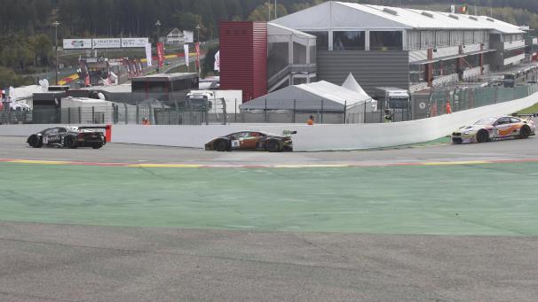<p>Die Rennstrecke Spa-Francorchamps – hier eine Aufnahme vom Donnerstagtraining – hält Corona stand.</p>