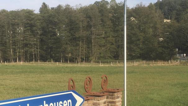 <p>Die Fahnen wehen bei den „Grenzrosen“, ebenfalls ein Zeichen für die Völkerverständigung.</p>