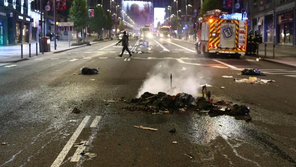 <p>Auch in der Hauptstadt Madrid kam es erneut zu Protesten.</p>