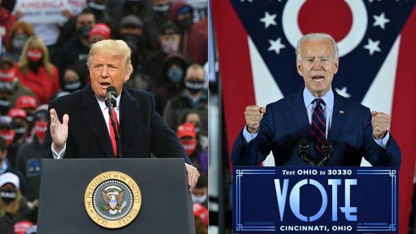 <p>Nicht nur für die USA, für die ganze Welt ist es eine Schicksalswahl: Wird weiterhin Donald Trump im Weißen Haus regieren oder wird ihn Joe Biden ablösen?</p>