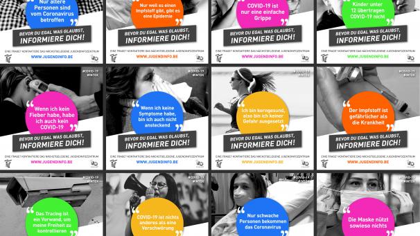 <p>Corona Fake News Kampagne Jugendinfo</p>