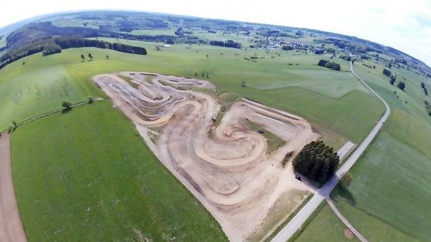<p>Die Motocrossstrecke in Lierneux</p>