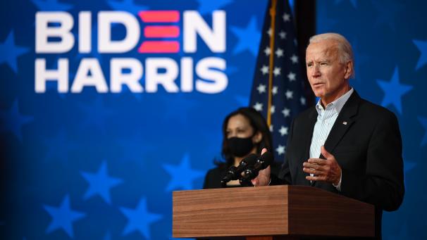 <p>Hat gute Chancen auf den Sieg: Joe Biden.</p>
