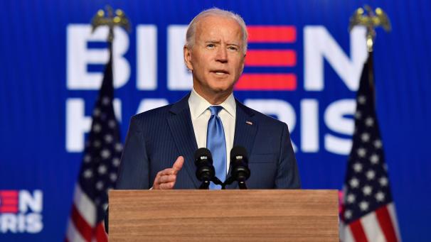 <p>Hat aktuell die Nase vorn: Joe Biden.</p>