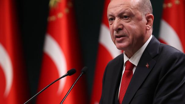<p>Hat durchgegriffen: Recep Tayyip Erdogan.</p>