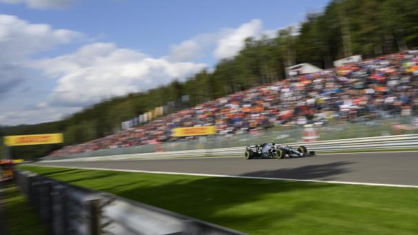 <p>Ein Archivbild aus 2019 zeigt Valtteri Bottas beim Großen Preis von Spa-Francorchamps.</p>