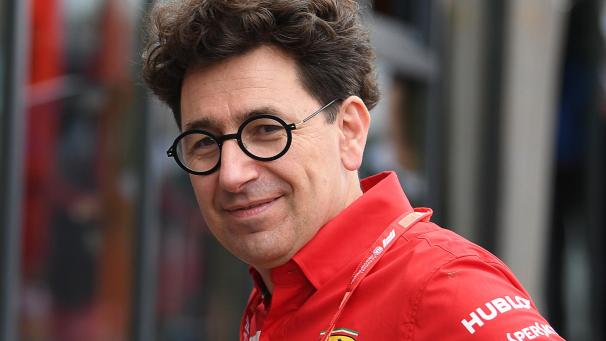<p>Mattia Binotto beobachtet den Grand Prix in der Türkei aus der Ferne.</p>